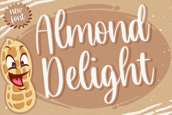 Almond Delight: A Font That Breathes Life Into Your Creations