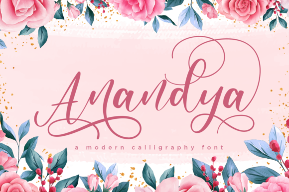 Anandya: The Handwritten Font That Breathes Life Into Your Creations