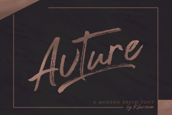 Avture: A Handwritten Font That Elevates Branding