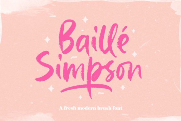 Baille Simpson: A Script Font That Elevates Digital Branding