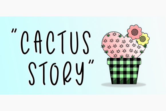 Boost Your Brand with Cactus Story Font
