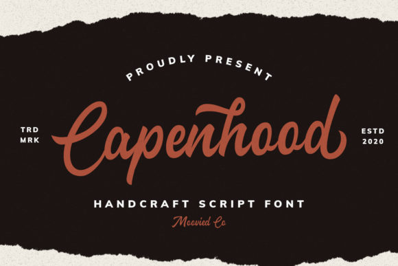 Capenhood: The Elegant Script Font for Every Craft Project