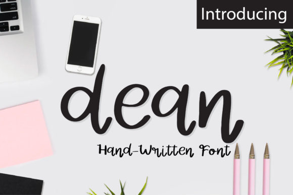 Dean: A Versatile Script Font for Editorial Design
