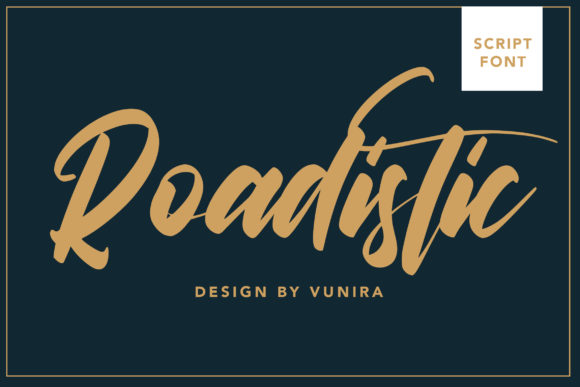 Font That Elevates Your Brand: Roadistic