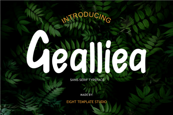 Gealliea: The Font That Turns Campaigns Into Conversations