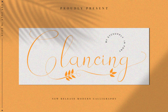 Glancing: A Script Font That Elevates Digital Branding