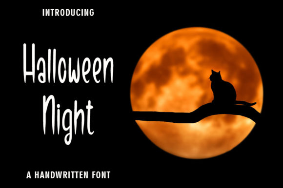 Halloween Night: A Script Font for Impactful Digital Design