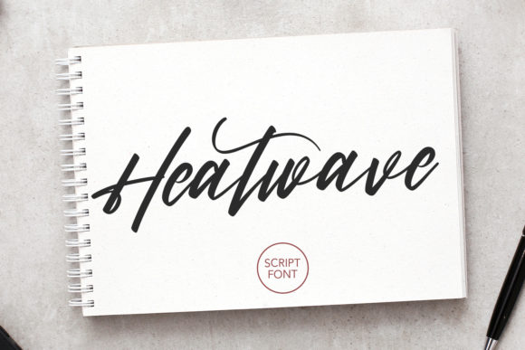 Heatwave: A Script Font That Adds Personality to Campaigns