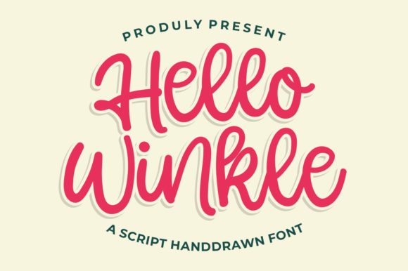 Hello Winkle: A Script Font That Brings Warmth to Branding