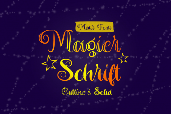 Magier Schrift: A Timeless Script Font for Editorial Design
