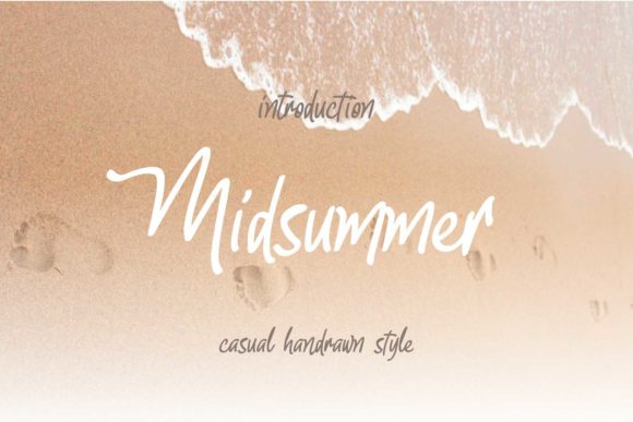 Midsummer: A Script Font for Modern Web Design