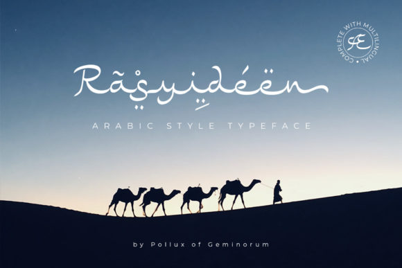 Rasyideen: A Timeless Script Font for Creative Branding