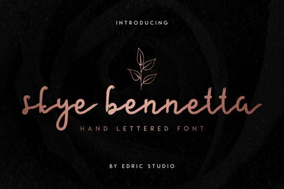 Skye Bennetta: A Handwritten Font with Timeless Charm