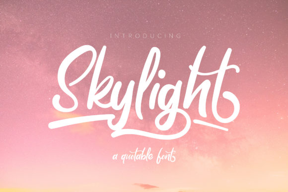 Skylight: A Font That Elevates Your Brand’s Visual Story