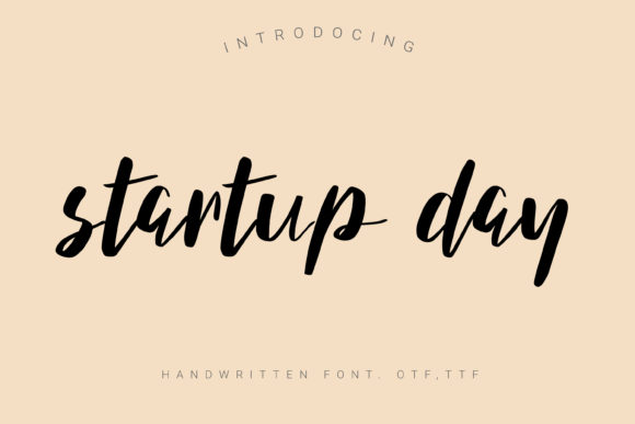 Startup Day: The Font That Elevates Your Brand