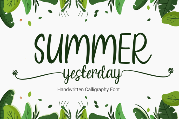 Summer Yesterday: A Font That Elevates Your Brand