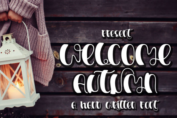 Welcome Autumn: A Handwritten Font for Editorial Warmth